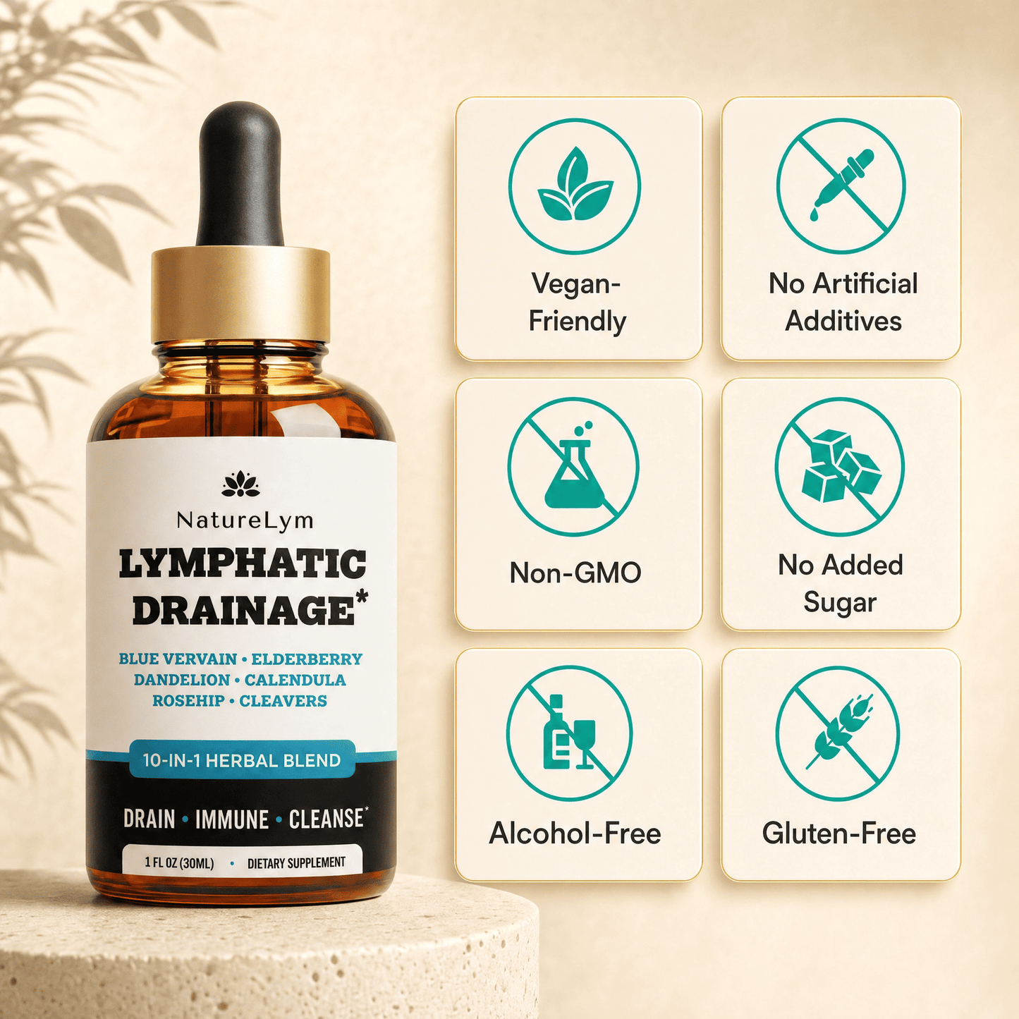Naturelym Lymphatic Drainage Drops